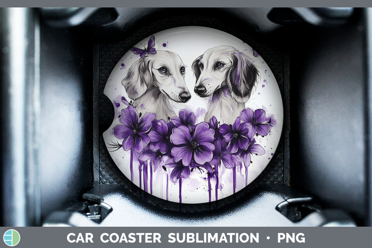 Car Coaster Sublimation Designs Image 2