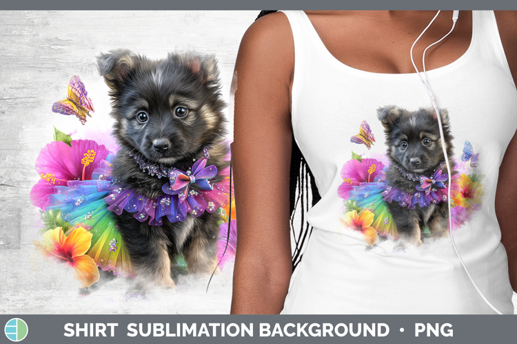 Belgian Sheepdog Shirt Dogs 05 Rainbow Summer Sublimation Ba