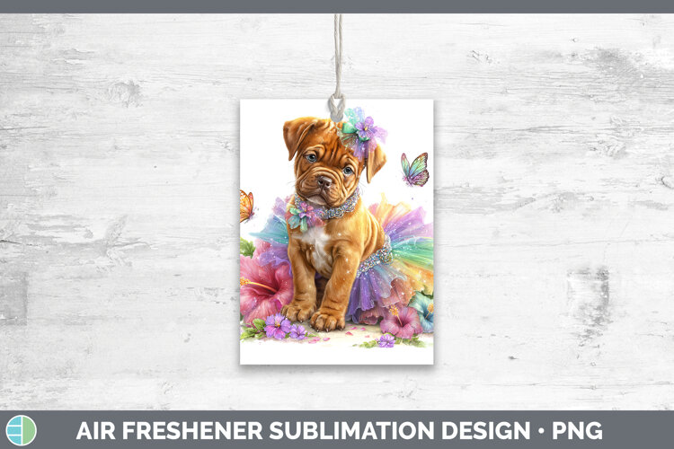 GorgeousDogs 05 Rainbow Summer Air Freshener design.