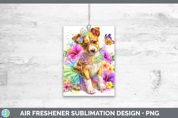 GorgeousDogs 05 Rainbow Summer Air Freshener design.