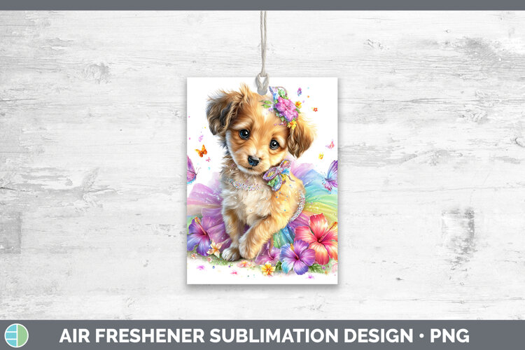 GorgeousDogs 05 Rainbow Summer Air Freshener design.