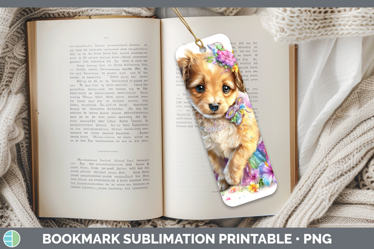 Saluki Bookmark Dogs 05 Rainbow Summer Sublimation Printable