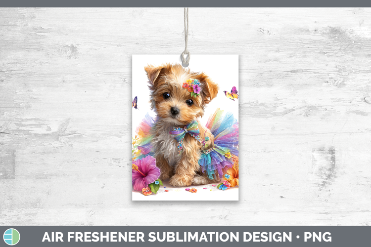 Warren Hound Air Freshener Dogs 05 Rainbow Summer Sublimatio