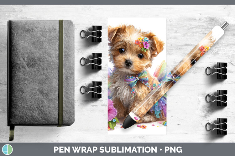 GorgeousDogs 05 Rainbow Summer Pen Wrap design.