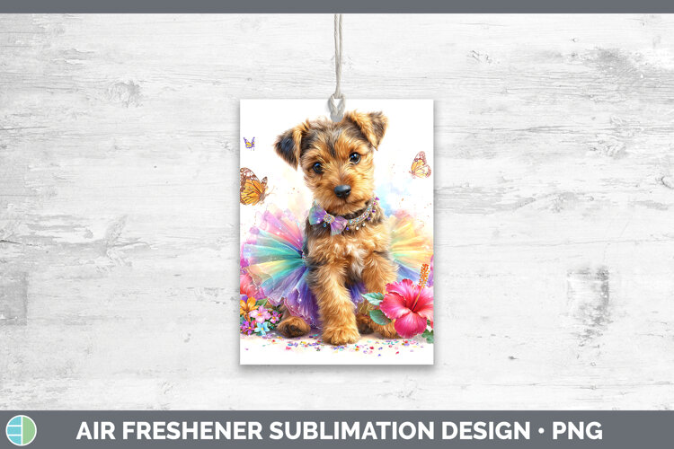 GorgeousDogs 05 Rainbow Summer Air Freshener design.