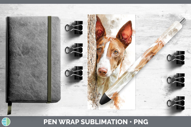GorgeousDogs 05 Tree Peek Pen Wrap design.