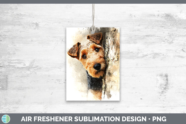 GorgeousDogs 05 Tree Peek Air Freshener design.