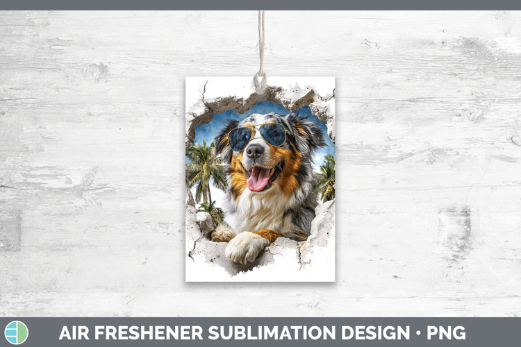 Australian Shepherd Clipart Image 3