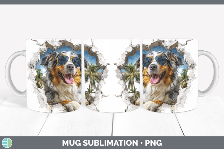 Australian Shepherd Clipart Image 24