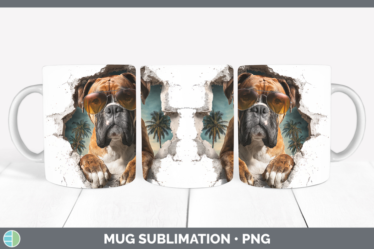 Boxer Dog Clipart Image 9