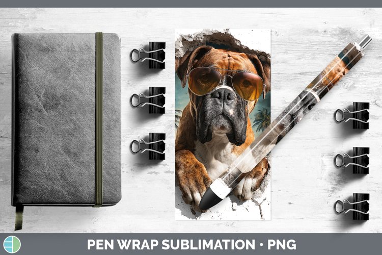 Boxer Dog Clipart Image 7