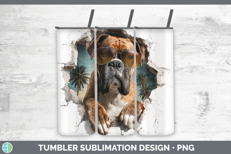 Boxer Dog Clipart Image 24