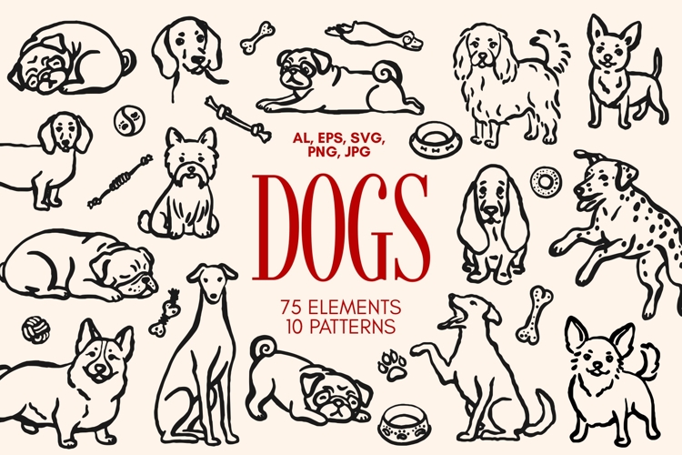 Dog Svg Bundle Image 21