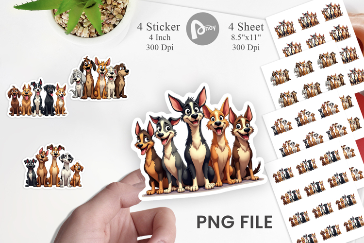 Dogs Emotion Sticker