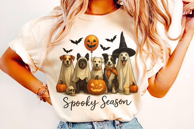 Halloween Dogs PNG, Halloween PNG, Ghost Dog PNG, Funny PNG