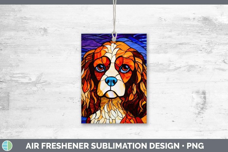 GorgeousDogs Stained Glass Air Freshener design.