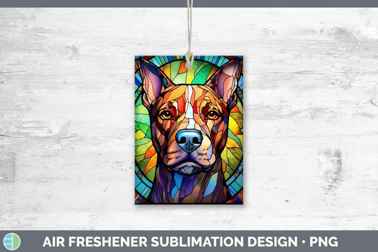 GorgeousDogs Stained Glass Air Freshener design.