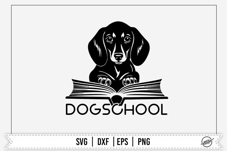 Dog school svg