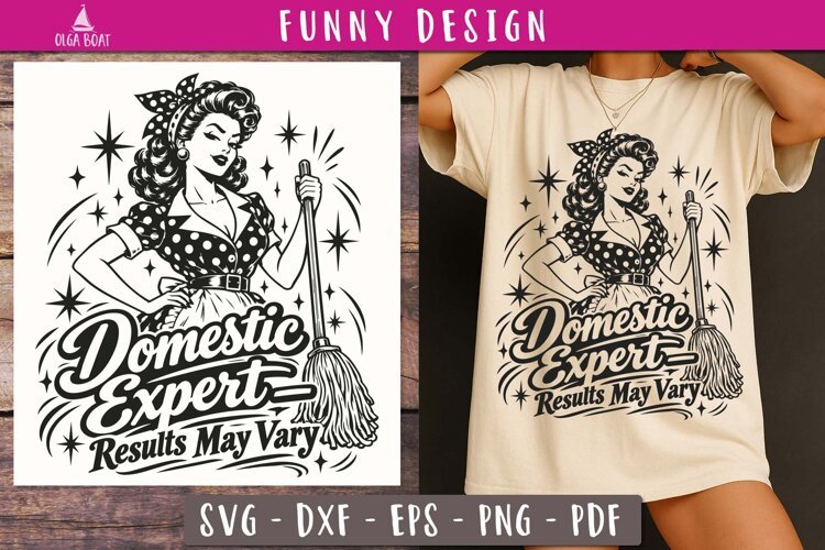 Domestic Expert Results May Vary Funny SVG PNG