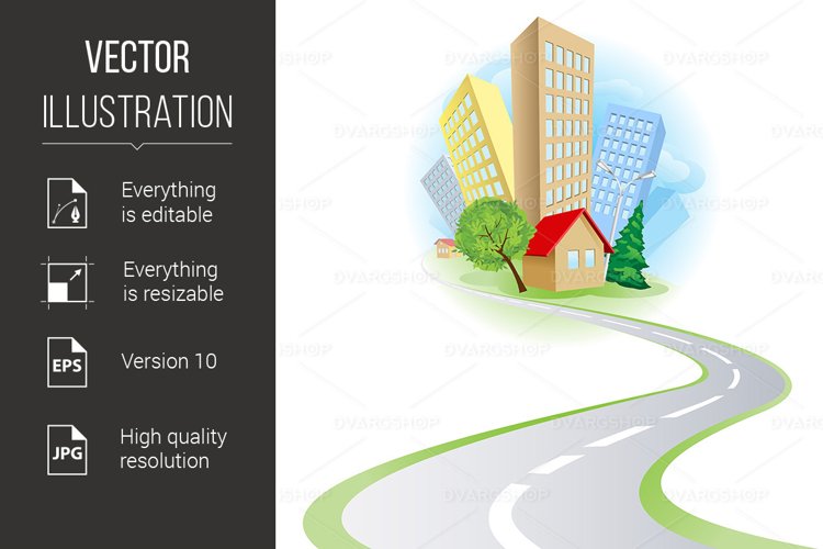 Road Clipart Image 20