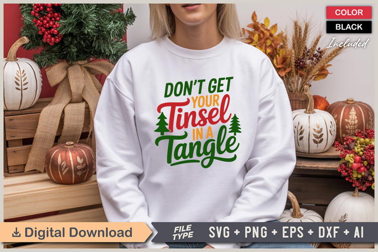Funny Christmas Ornament Svg Image 9