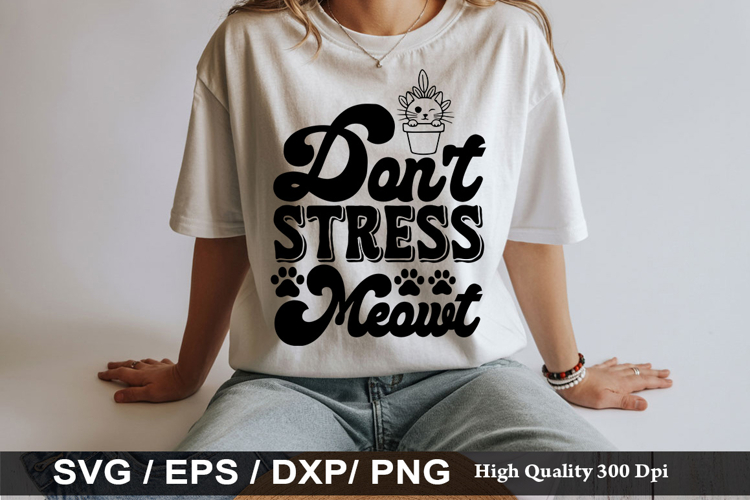 Funny Cat Svg Image 2