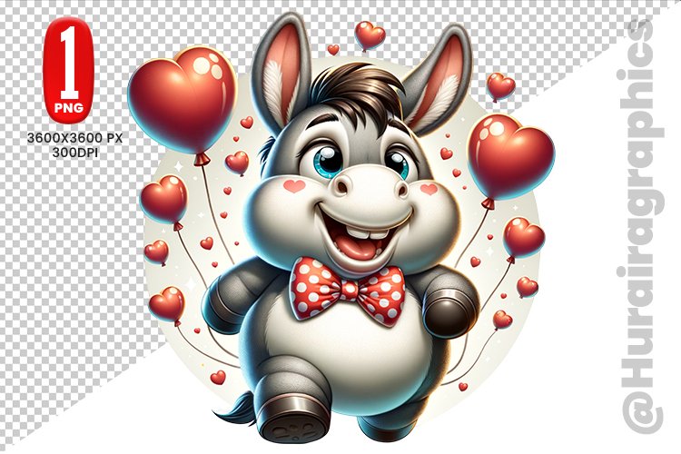 Donkey Clipart Image 2
