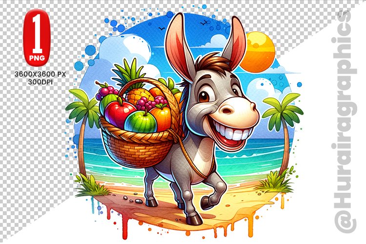 Donkey Clipart Image 5