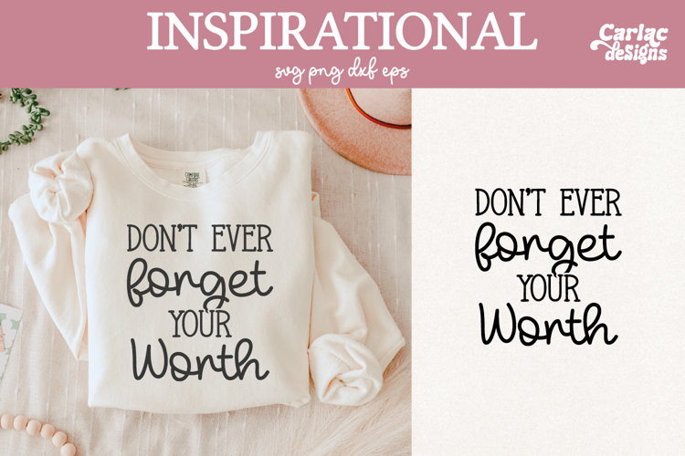 Inspirational Sublimation and Cut File