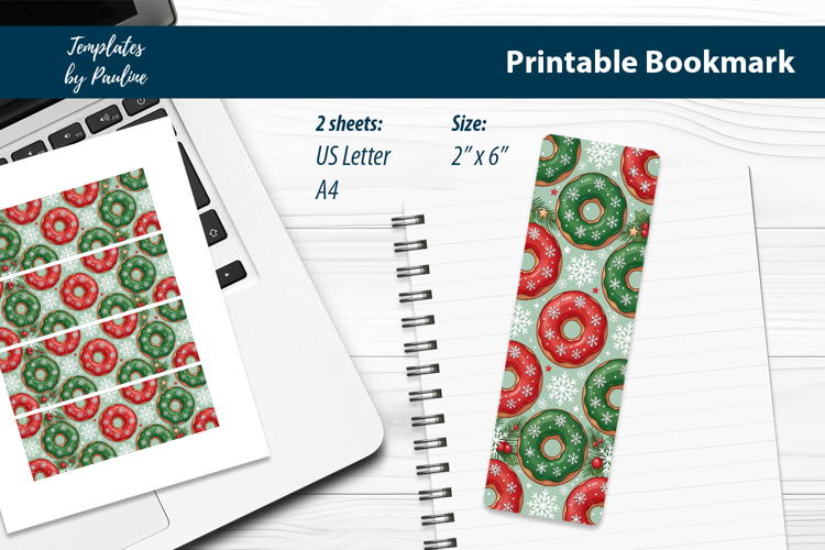 Printable Christmas Bookmark Image 11