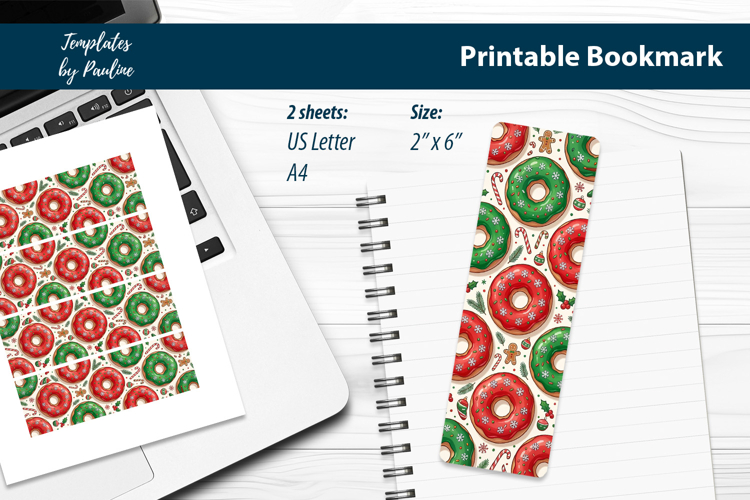 Printable Christmas Bookmark Image 10