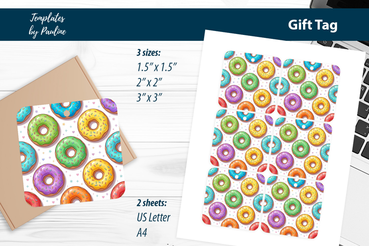 Donut Teacher Appreciation Gift Tags