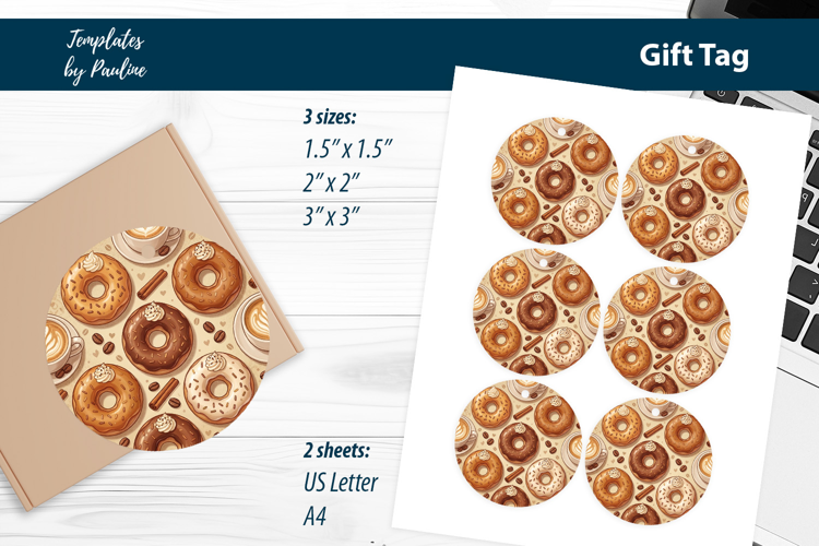 Printable Treat Tags, Handmade Packaging Tag Print and Cut