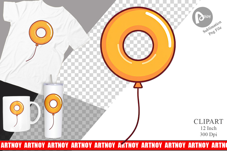 Donut Clipart Image 14
