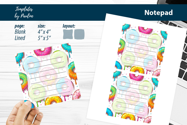 Printable Meal Prep Notes, Weekly Meal Plan Memo Pad