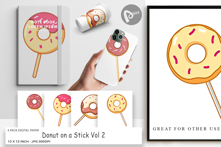 Donut Clipart Image 16