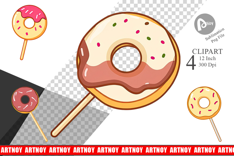 Donut Clipart Image 24