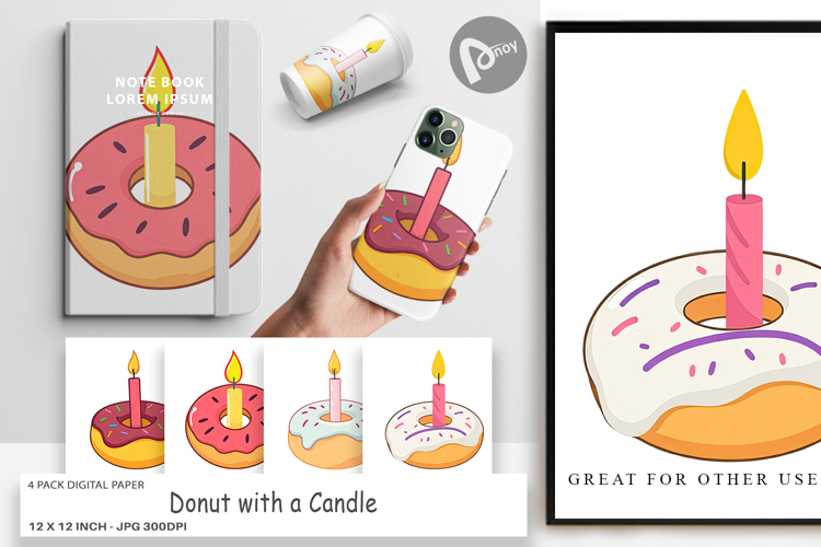 Donut Clipart Image 14