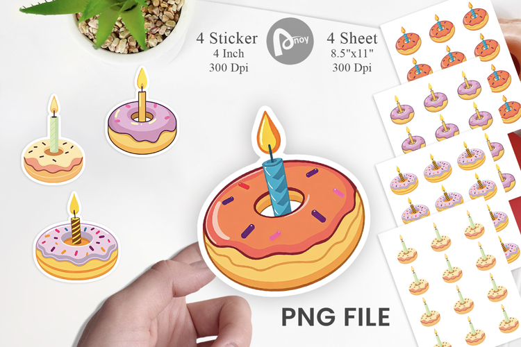 Donut Clipart Image 12