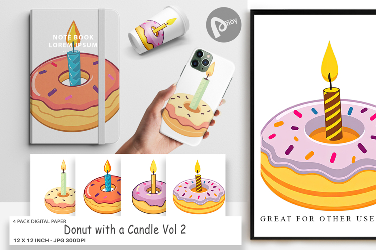 Donut Clipart Image 12