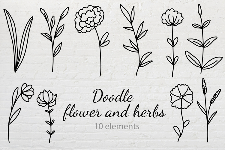 Flower Doodles Image 2