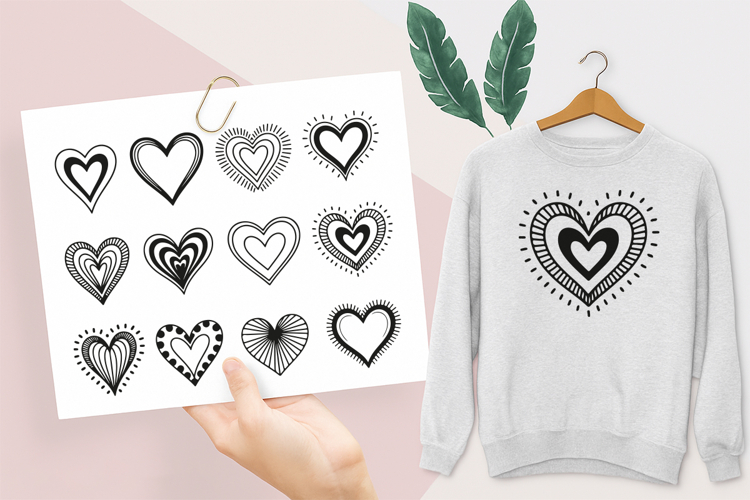 Drawn Heart Clipart Image 12