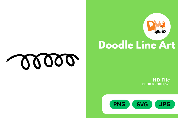 Doodle Line Art
