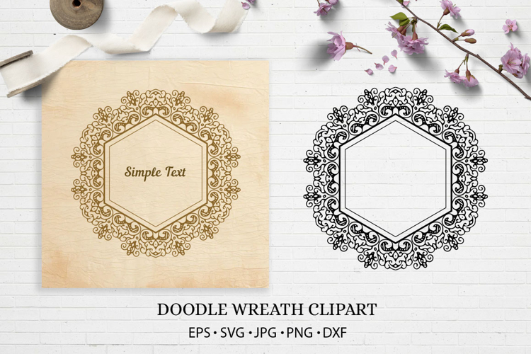 Frame design / Hand drawn frame / Cute frame