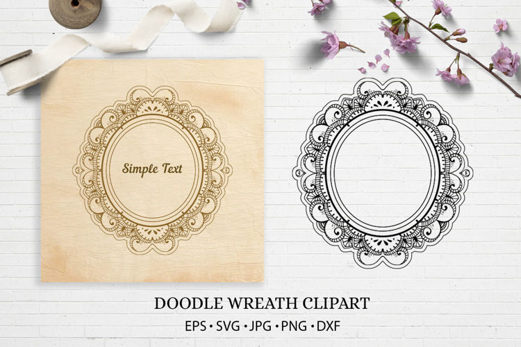 Frame design / Hand drawn frame / Cute frame