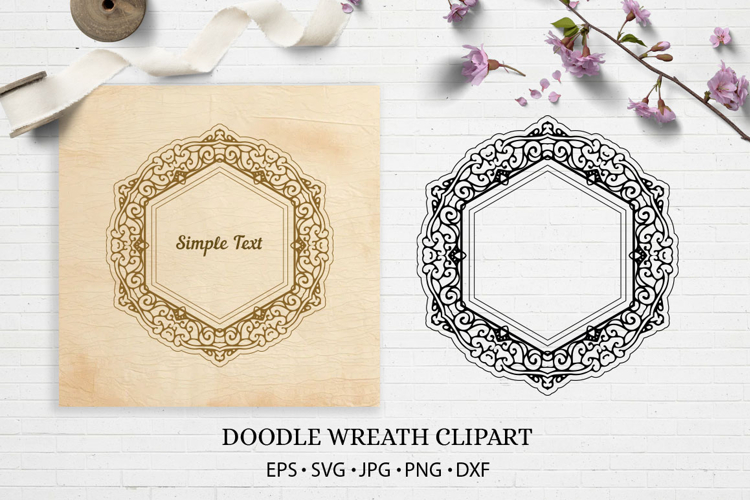 Frame design / Hand drawn frame / Cute frame
