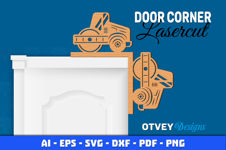 Door Corner Construction Lasercut