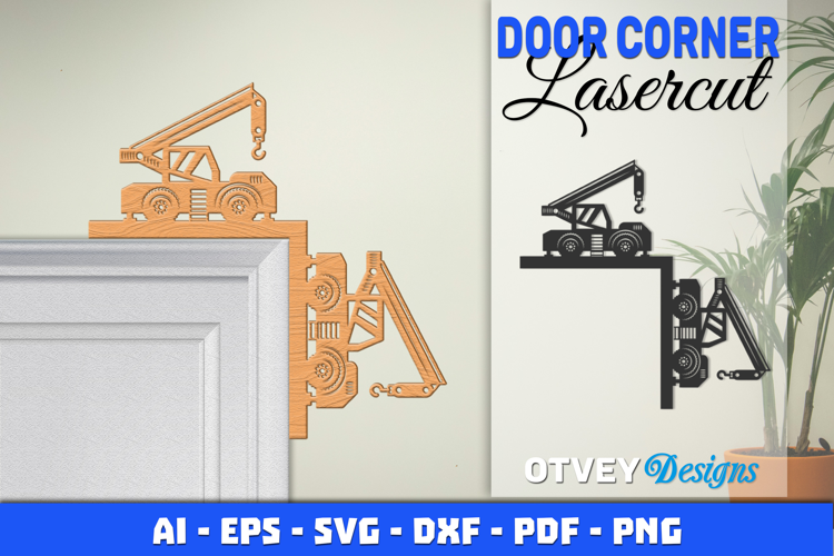 Door Corner Construction Lasercut