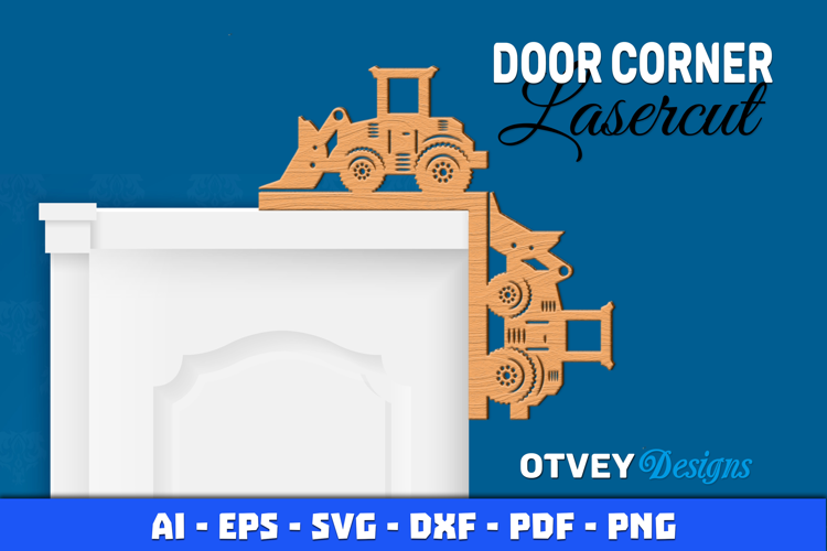 Door Corner Construction Lasercut