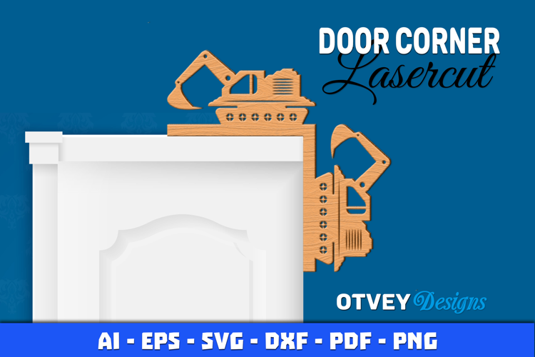 Door Corner Construction Lasercut